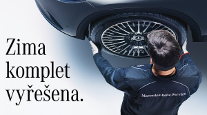 Výměna kol pro Váš Mercedes-Benz. Dokonalá příprava.